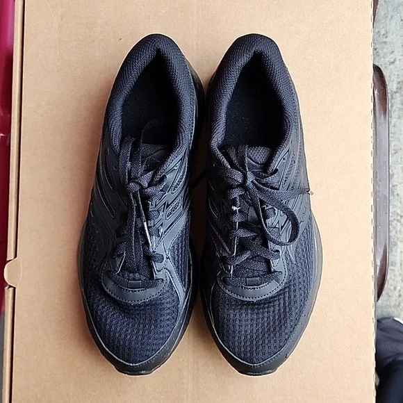 New Saucony Men's Black Athletic Shoes - Picture 5 of 11